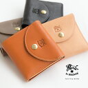 ◇【国内正規販売店】[54182-3-09240]IL BISONTE(イルビゾンテ)Fold Flap Wallet/二つ折りフラップ財布