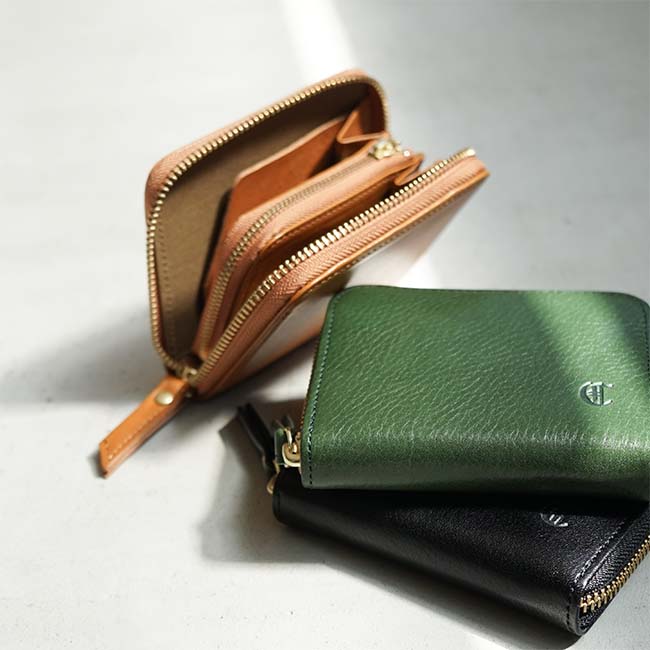 WOODY HOUSE／ウッディーハウスの[cl3269]CLEDRAN(クレドラン) TOUR(トゥール) ラウンドファスナー財布｜アングル2