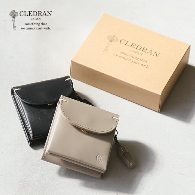 [cl3354]CLEDRAN(クレドラン)CHERI ACCORDION WALLETT/ シェリ アコーディオンウォレット