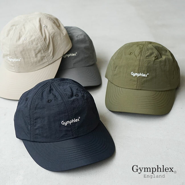 [GY-H0196LIC]Gymphlex(WtbNX) LOGO 6PANEL CAP(S6plLbv)/Xq/Lbv/S/AEghA/Lv y[֑Ήz