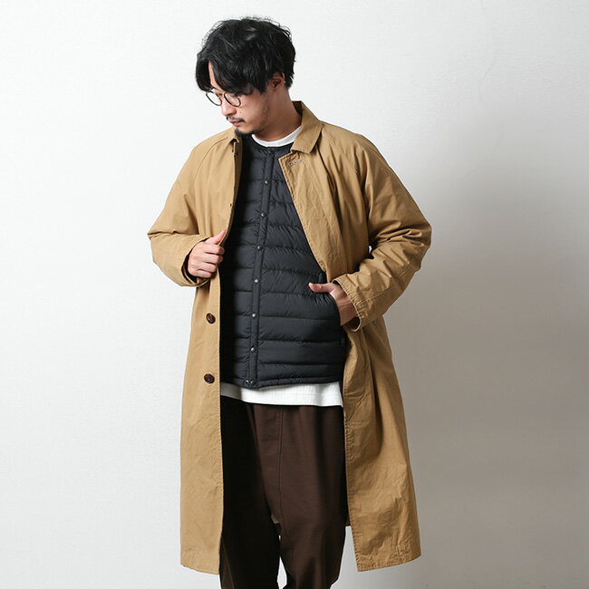 ◇[DT-A0025NNF]【収納袋付き】DANTON(ダントン)Crew Neck Inner Down/クルーネックインナーダウン