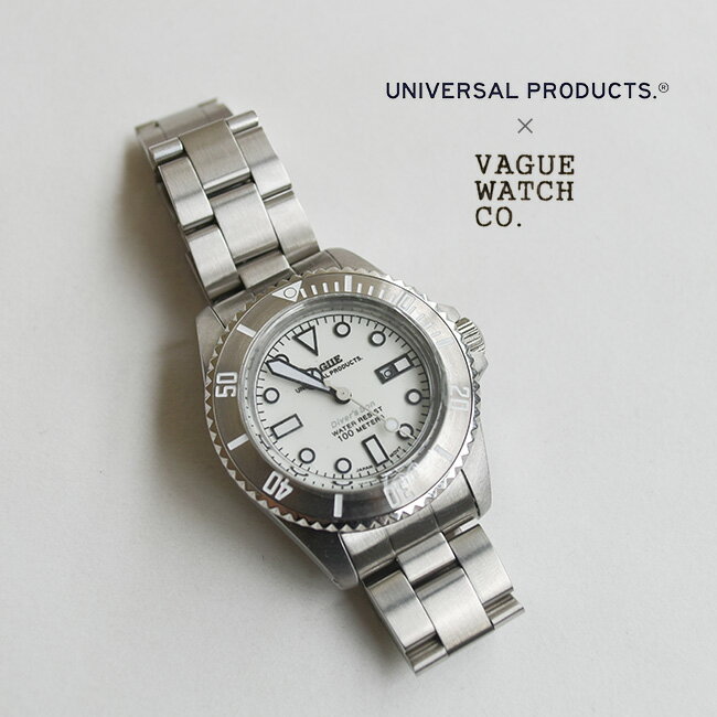 [213-60905]UNIVERSAL PRODUCTS.×VAGUE WATCH CO.(ユニバーサルプロダクツ×ヴァーグウォッチカンパニー) DIVER'S SON MONO /腕時計