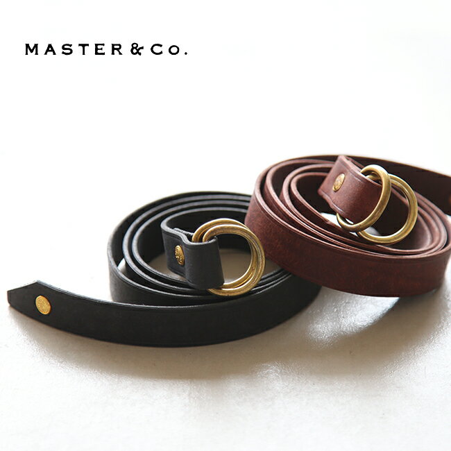 マスター アンド コー [MC1032] MASTER&Co.(マスターアンドコー) PUEBLO 21mm W RING BELT