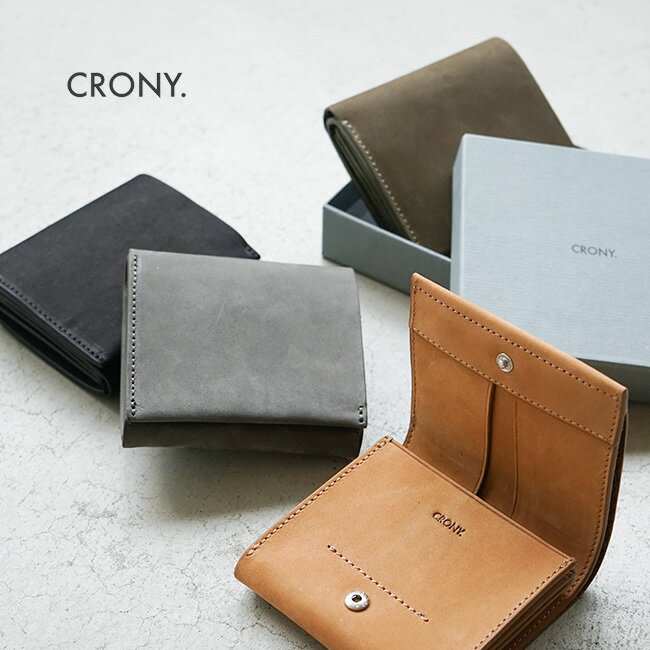 CRONY.(クルニ―) 折財布/Middle Wallet/ウォレット/財布