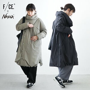 【SALE 20%OFF】[FNA09222W0004]F/CE.(エフシーイー)× NANGA (ナンガ)FT STAND DOWN COAT(エフライト スタンドダウンコート)レディース/アウター/ロングコート/ロングダウン