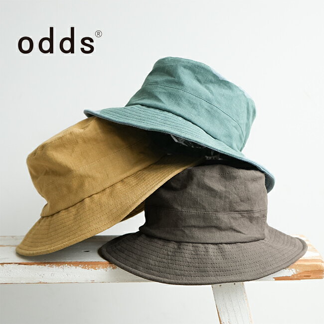 [od231-0402]odds(IbY) LINEN TOWN HAT 23'(loPbgnbg)/Xq/