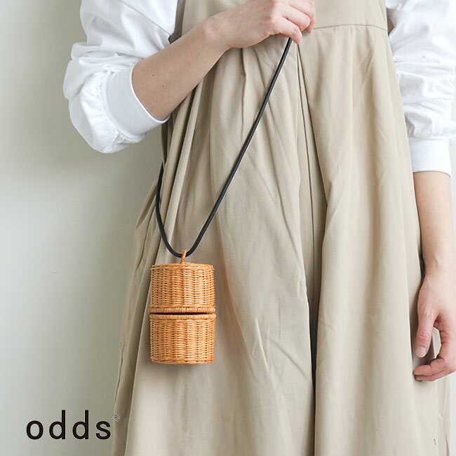 [od231-0614]odds(オッズ) ARAROG MINI CYLINDER BAG(アラログシリンダーバッグ)/ショルダーバッグ/ミニバッグ/かごバッグ