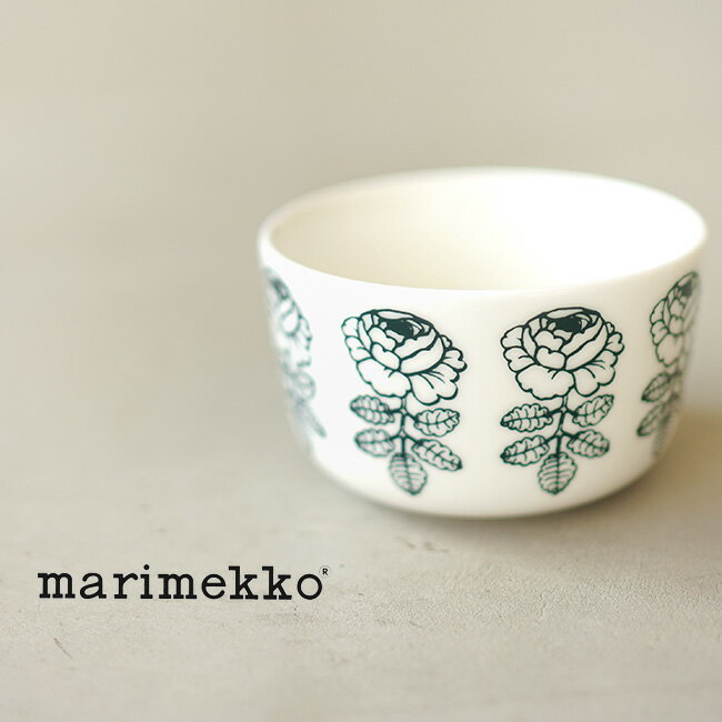 【国内正規販売店】[52219-4-70764]marimekko(マリメッコ) 【日本限定】Vihkiruusu ボウル 250ml