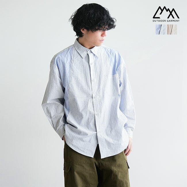 【30%OFF】[CMF2401-S03J]CMF/COMFY OUTOOR GARMNT(シーエムエフ/コンフィーアウトドアガーメント)FRENCH SHIRTS フレンチシャツ