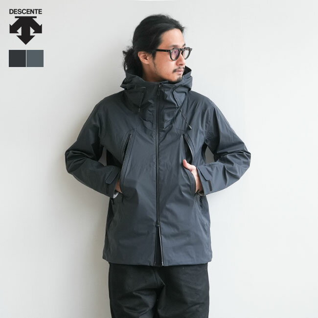 □[DAMXGK30X]DESCENTE ALLTERRAIN(デサントオルテライン) HARD SHELL JACKET "CREAS" ハードシェルジャケット クレアス/2024SSモデル