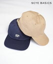 3324-41330 SCYE BASICS(サイベーシックス) san Joaquin Cotton Baseball Cap サンホアキン コットン ベースボール キャップ