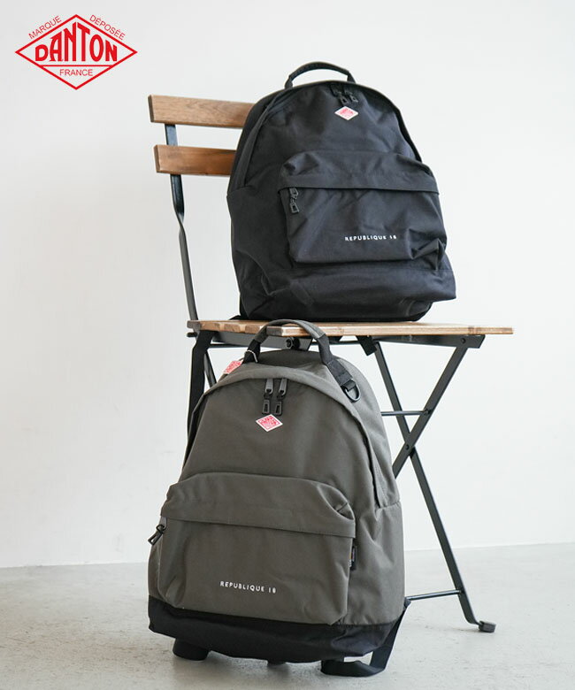 ダントン リュック レディース ◇[REPUBLIQUE 18] 【キーホルダーあり】DANTON(ダントン) CORDURA CANVAS DAYPACK（コーデュラキャンバスバックミディアム）