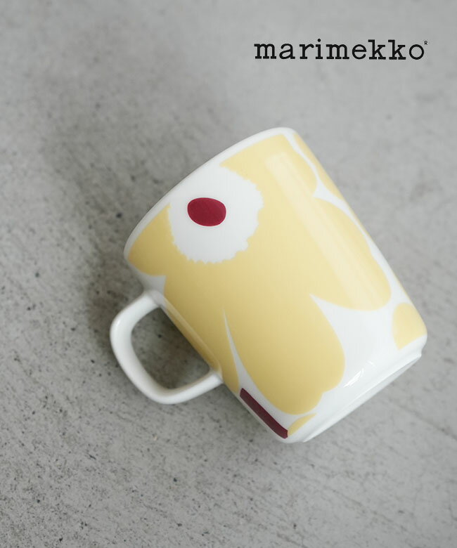 【国内正規販売店】[52249473108]marimekko(マリメッコ) 【日本限定】Unikko マグカップ