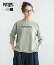 PPS-28228 PACIFIC PARK STORE(パシフィックパークストア) 17/1 BD天竺ヘムラウンドプリントTee ”SHODOU”