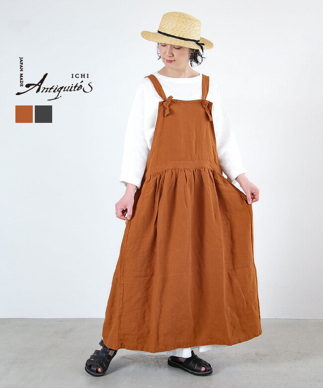 [900935]ICHI Antiquites(ƥ) Apron Dress ץɥ쥹 ԡ