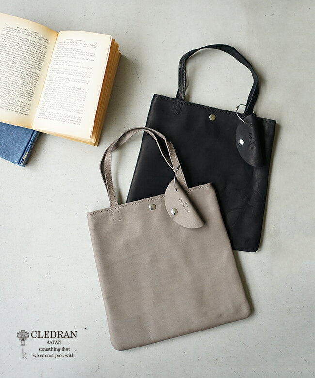 クレドラン 革トートバッグ レディース [CL3709]【保存袋・キーリング付き】CLEDRAN(クレドラン)MILL TOTE トートバッグ