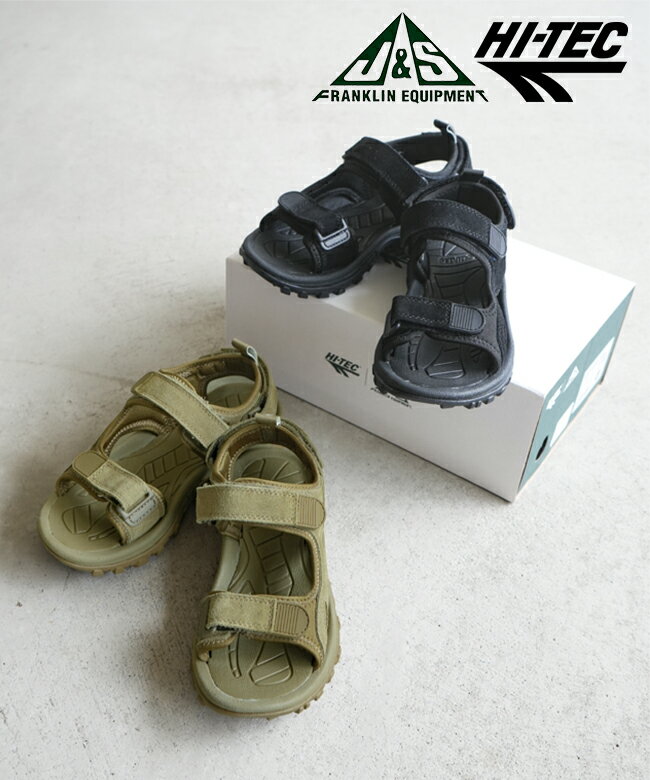 [JSF-24SS01]J&S FRANKLIN EQUIPMENT ジェイアンドエスフランクリンイクイップメント Hi-TEC ハイテック British Military Warm Weather Sandal by Hi-TEC