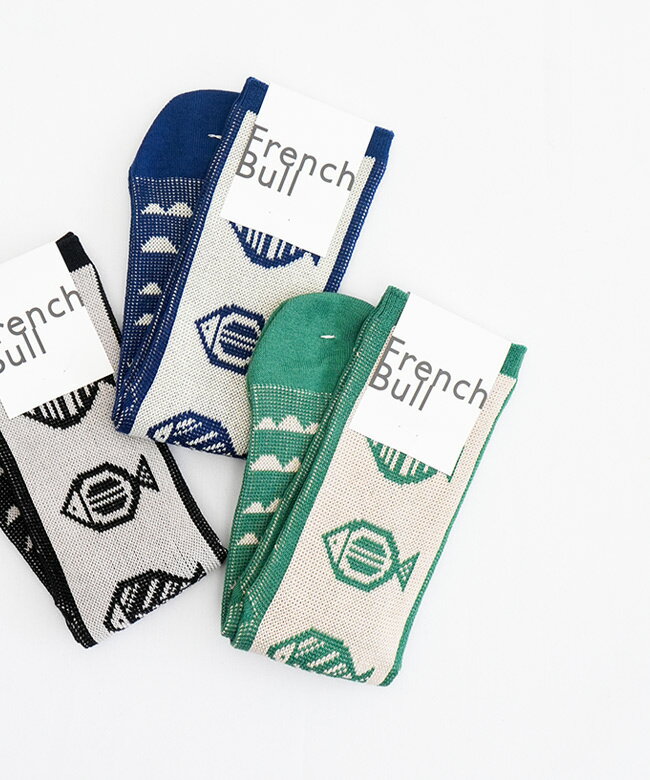 [11-25105]French Bull(フレンチブル) フィッシュソックス 靴下