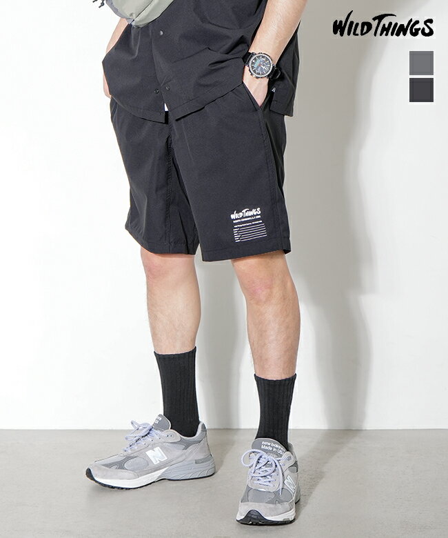 【SALE 30%OFF】[WT25043AD]WILD THINGS(ワイルドシングス) BASE SHORTS ベースショーツ メンズ ボトム..