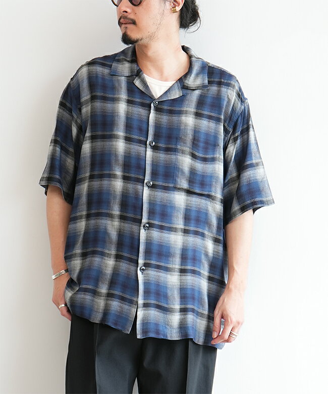 ALONE レーヨンチェックシャツ サイズ4 楽天市場】チェックシャツ レーヨン(メンズファッション)の通販