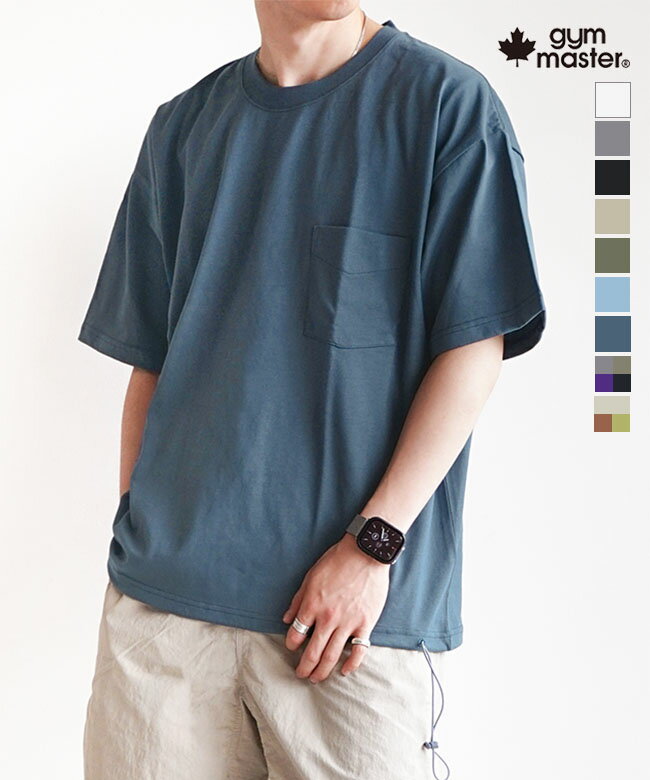 【SALE 30%OFF】[G121709]gym master(ジムマスター) 7.4oz ヘビーウェイトビッグTee/カットソー[25pr]