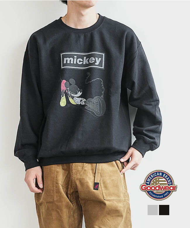 [GDW-LCS-253001]GOODWEAR(åɥ) MK BOX LOGO PRINT SWEAT-1 ߥå ܥå ץ ...