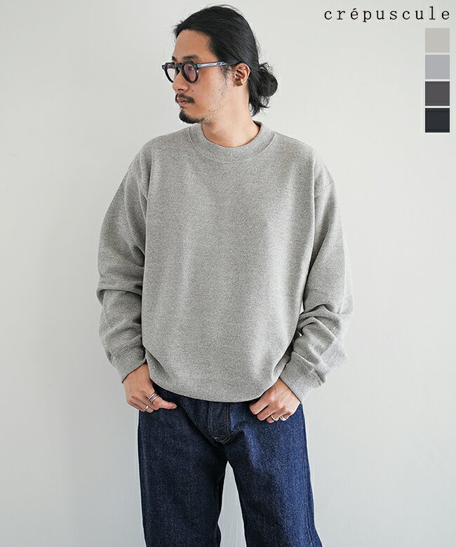 [2503-001]crepuscule (ץ塼) Co/Wo Moss Stitch P/O åȥ/ ⥹ ƥå ץ륪С ...