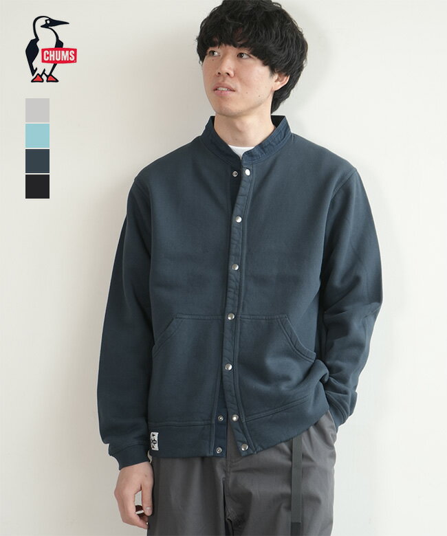 [CH00-1515]CHUMS(チャムス) Full Snap Hurricane Top フルスナップハリケーントップ メンズ トップス カットソー ジャケット トレーナー スウェット ブルゾン ジャンパー