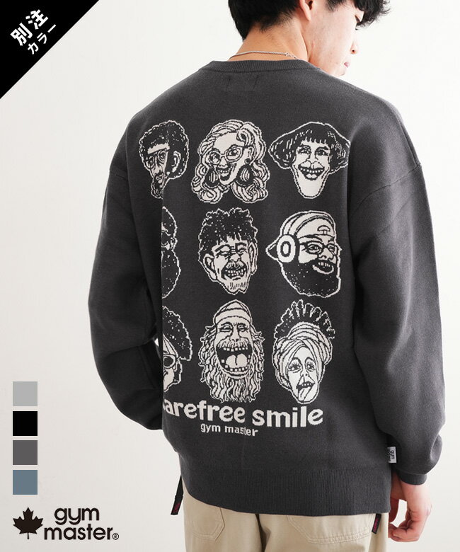 [G621792]gym master(ޥ)顼 㥬ɥ˥å carefree smile 롼ͥå  ǥ ˥...