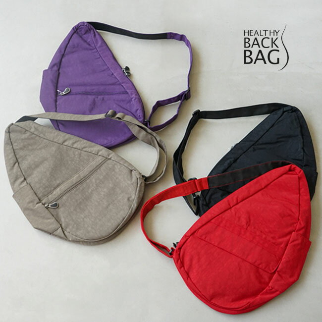 [6304]HEALTY BACK BAG (ヘルシーバックバッグ) テクスチャードナイロンMサイズクリムゾン/かばん/バッグ/鞄/カバン/アウトドア/大容量