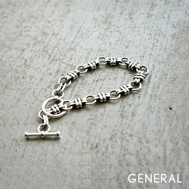 [GEN-004]GENERAL(ジェネラル) T-bar Bracelet 04/Tバーブレスレット04/silver925/アクセサリー/雑貨 1