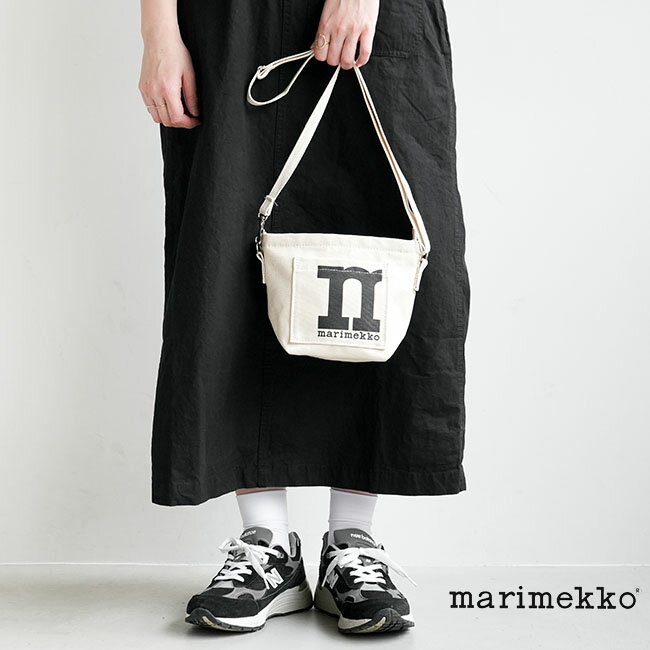 【TIME SALE 20%OFF】【国内正規販売店】[52239691980] marimekko(マリメッコ) Mono Mini Crossbody Solid ショルダーバッグ