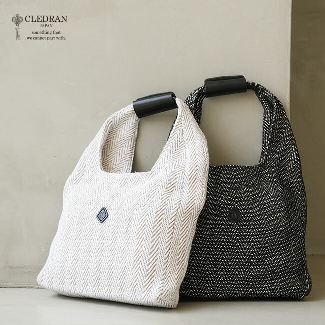 クレドラン ハンドバッグ [cl3525]【保存袋付き】 CLEDRAN(クレドラン) PATTERN HALF SHOULDER/ショルダーバッグ/ワンショルダーバッグ