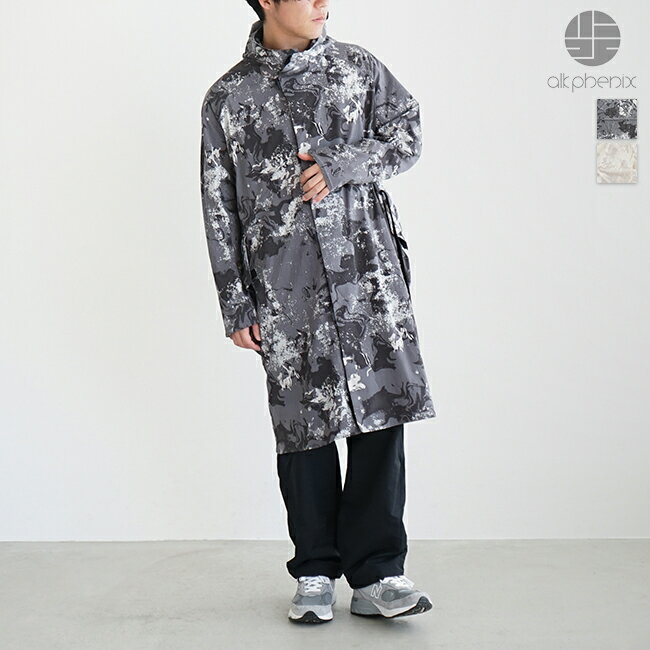 【50%OFF】[EAM23OT10]alk phenix(アルクフェニックス) Zac rain coat(ザックレインコート)/メンズ/ライトアウター/フード