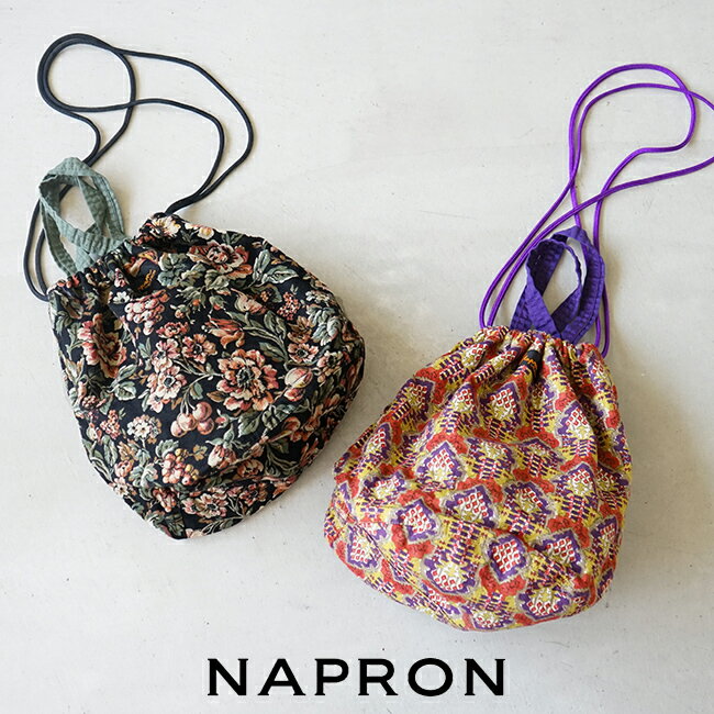 [NP-PB13]NAPRON(ナプロン) SUMMER PATTERN PATIENTS BAG MEDIUM(サマーパターン ペイシェント バッグ M)/巾着【メール便対応可】