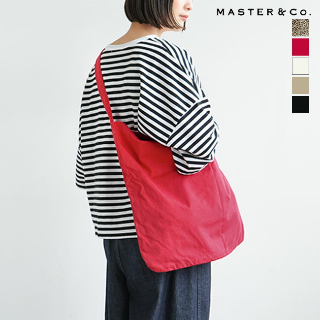  MASTER&Co.(マスターアンドコー) ONE SHOULDER BAG(コットンワンショルダーバッグ)