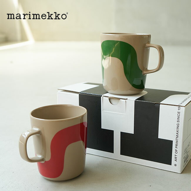 【国内正規販売店】[52239472580]marimekko(マリメッコ) Seireeni マグカップセット/MUG/食器