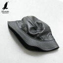 [BUG-LT]Emstate by Winner Caps(エムステイトバイウィナーキャップ) Leather Bucket Hat(レザーバケットハット)/ユニセックス/メンズ/レディース/バケハ