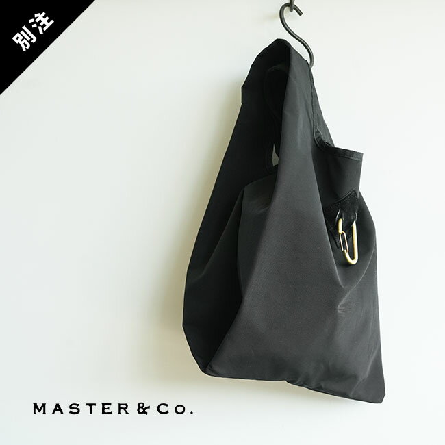 MC1486WH MASTER Co.(マスターアンドコー) 別注 60/40 CLOTH ECO BAG SMALL with KARABINER(ロクヨンクロス エコバッグS＋カラビナ)