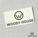 [stickers-4-7]WOODY HOUSE(ウッディーハウス) ORIGINAL STICKER-小-(オリジナルステッカー)/ロゴステッカー/シール 【メール便対応可】