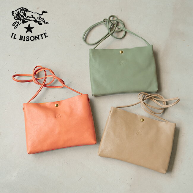 ショルダーバッグ ◇【国内正規販売店】[54232307311] IL BISONTE(イルビゾンテ) 【AUTUMN/WINTER 2023】クロスボディバッグ/ショルダーバッグ/ポシェット/サコッシュ