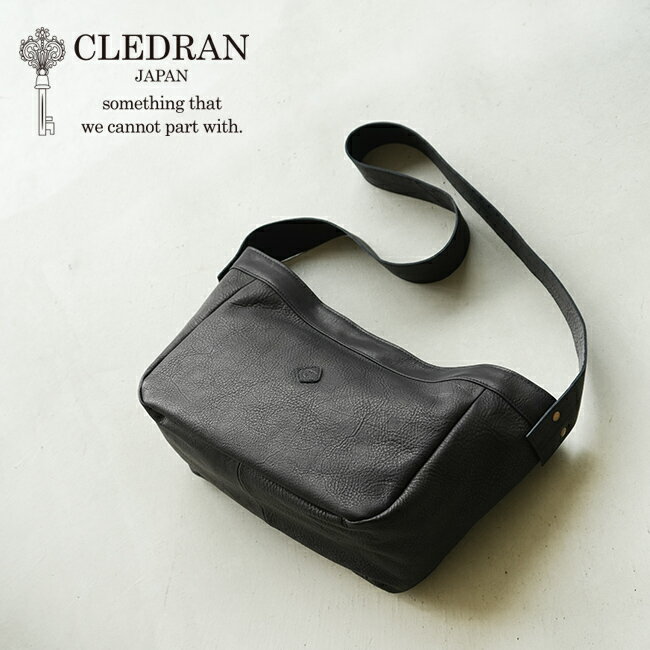 クレドラン ショルダーバッグ レディース [CL3593]【保存袋あり】CLEDRAN(クレドラン) GALE WIDE SHOULDER(ゲイルワイドショルダー)/鞄/かばん/カバン/ショルダー/ニュースペーパーバッグ