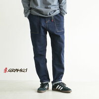 [G3FU-P052]GRAMICCI(グラミチ) STRETCH DENIM LOOSE TAPERED RIDGE PANT/ストレッ...