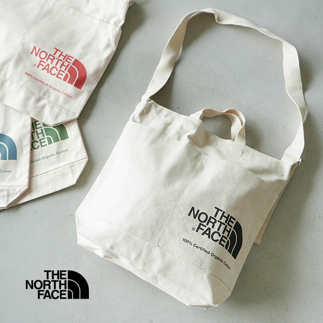 楽天WOODY HOUSE／ウッディーハウス◇[NM82386]THE NORTH FACE（ザ・ノースフェイス） Organic Cotton Shoulder/オーガニックコットンショルダー/バッグ/かばん/トート