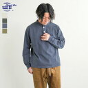 GOLT2209 GOOD ON(グッドオン) HEAVY JERSEY L/S HENLEY TEE(ヘビージャージーロングスリーブヘンリーTシャツ) メンズ カットソー 長袖 トップス