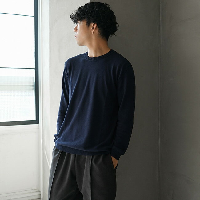 [MC17]MOONCASTLE(ムーンキャッスル) Ice Cotton Long Crew Neck(アイスコットンロングクルーネック) 2