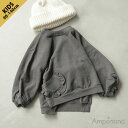 AMPERSAND/F.O.KIDS（アンパサンド/エフオーキッズ） premier フリルポケットゆったりトレーナー