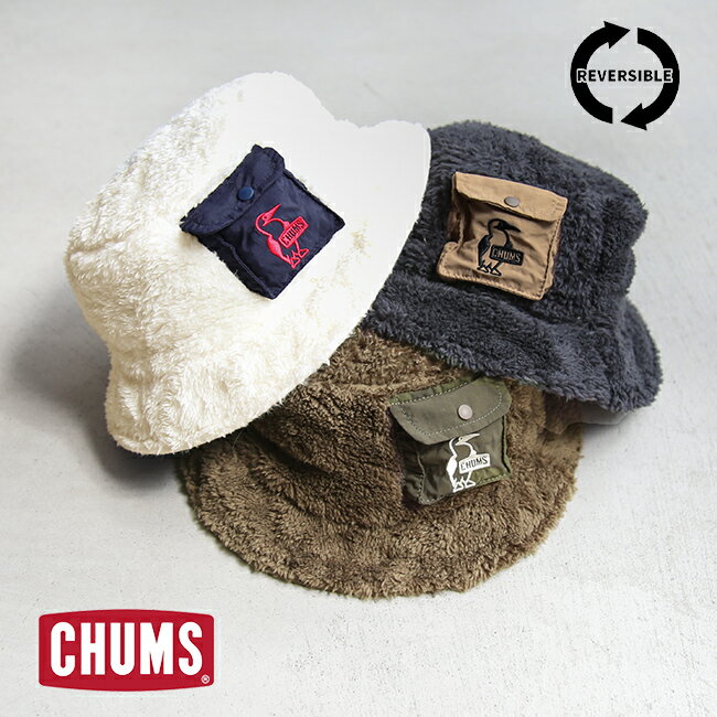 y50%OFFz[CH05-1342] CHUMS `X Elmo Fleece Reversible bucket hat G t[X o[Vu oPbg nbg Xq