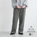 【50 OFF】 INHT2204WPD HARROW TOWN STORES(ハロータウンストアーズ) WAFFLE PLAIN OVERDYE EASY PANTS ボトムス イージーパンツ ワイドパンツ ズボン