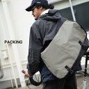 【TIME SALE 20 OFF】 PA-023 PACKING(パッキング)REFLECTIVE MESSENGER BAG(メッセンジャーバッグ)/ショルダー/大容量